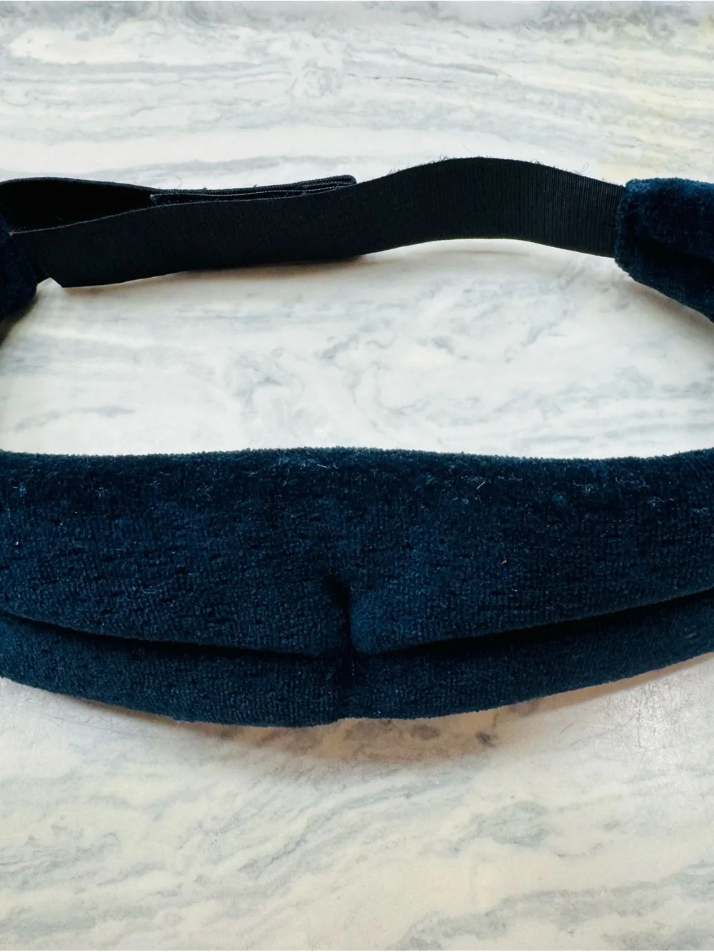 Tempur-Pedic Sleep Mask Adjustable Memory Foam Eye Mask Black One Size